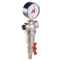 Фильтр промывной VALTEC 3/4, каскадный (500 и 100) (VT.390.N.05)