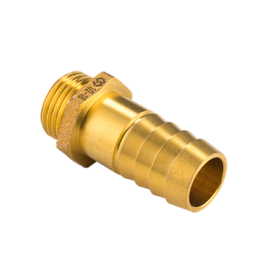 Штуцер MVI для шланга, резьба НР 1/2x10 mm, DN15, латунь