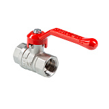 Кран шаровый VALTEC СТАНДАРТ, никель, длинная рукоятка 1, вн.-вн. PN40 (ГОСТ) (VT.120.N.06)