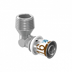 Угольник Uponor S-PRESS PLUS с наружной резьбой 25-R3/4 НР 5А