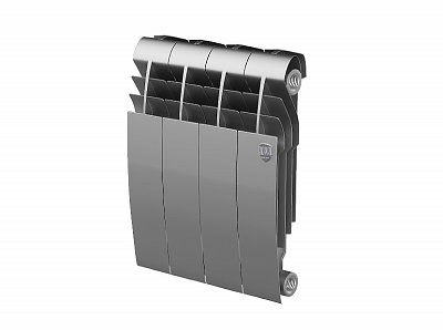 Биметаллический секционный радиатор отопления Royal Thermo Biliner 350 / Silver Satin / 1 секция Биметаллический секционный радиатор отопления Royal Thermo Biliner 350 / Silver Satin / 1 секция