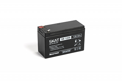 Аккумулятор свинцово-кислотный Бастион SKAT SB 1209 Аккумулятор свинцово-кислотный Бастион SKAT SB 1209