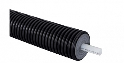 Теплоизолированная труба Uponor ECOFLEX THERMO SINGLE ТРУБА 25X2,3/140 PN6