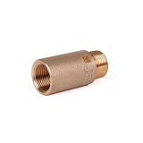 Удлинитель РЕХАУ бронзовый AURLINE, НР-ВР, R1/2 x Rp1/2 x 20 мм, RX+ (18751041020)