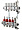 Коллекторная группа VALTEC НЕРЖ со встр. расх. в сборе, 1х5 вых. Евроконус 3/4 VTc.586.EMNX.0605