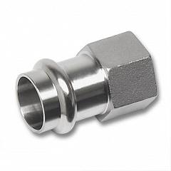Муфта Sanha 9270G, переходная ВПр-ВР, нержавеющая сталь, 28x3/4