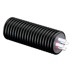 Теплоизолированная труба в кожухе Usystems Quattro PE-Xa 2x25x2,3-2x25x3,5/175