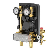 Насосная группа Meibes MeiFlow Top S UC-SD DN25 с теплообменником (30 пластин), с насосом Grundfos Alpha 2.1 25-60N