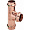 Тройник медный Viega Profipress с SC-Contur d=28, 28x15x22 (арт. 324 841)