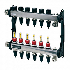 Коллектор TECE TECEfloor для поверхностного отопления 1 х 16 push-fit, 12 контуров