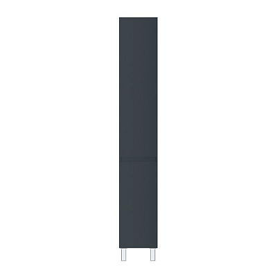 Шкаф-колонна AM.PM Gem S M91CSR0306GM, напольный, правый, 30 см, графит матовый Шкаф-колонна AM.PM Gem S M91CSR0306GM, напольный, правый, 30 см, графит матовый