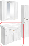 Тумбы под раковину Sanita Luxe CLASSIC 90-20 Тумба напольная, белый матовый (комплектуется с умыв CLASSIC LUXE 90)