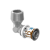 Угольник Uponor S-PRESS PLUS с наружной резьбой 20-R3/4 НР 10А