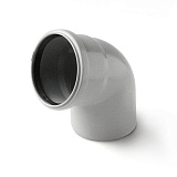 Отвод PRO AQUA Comfort PP 67 градусов 50 внут.канализация