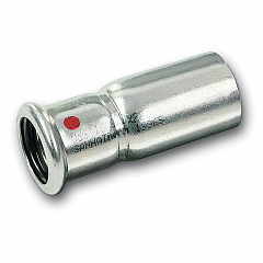Ниппель Sanha 24243, редукционный ВПр-НПр, углеродистая сталь, 54ax35