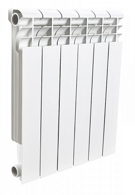 Алюминиевый секционный радиатор отопления Rommer Profi 500 (AL 500х80х100) / 6 секций Алюминиевый секционный радиатор отопления Rommer Profi 500 (AL 500х80х100) / 6 секций