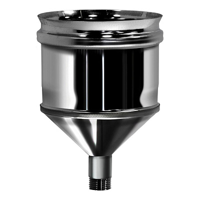 Конденсатосборник Вулкан VHR d100, AISI 304 (зеркальная) Конденсатосборник Вулкан VHR d100, AISI 304 (зеркальная)