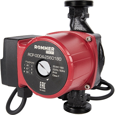 Циркуляционный насос Rommer трехскоростной Profi 25/60-180 Циркуляционный насос Rommer трехскоростной Profi 25/60-180