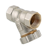 Фильтр косой VALTEC 3/4 (c заглушкой)