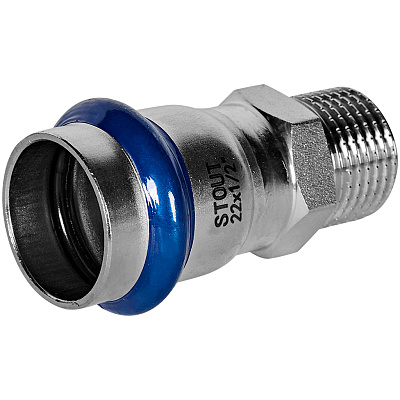 Переходник Stout из нержавеющей стали 22х1/2 ВПр-НР (SSS-2021-002212) Переходник Stout из нержавеющей стали 22х1/2 ВПр-НР (SSS-2021-002212)