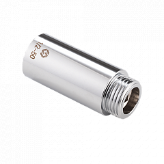 Удлинитель MVI хромированный, резьба ВР-НР 3/4 x 10 mm, DN20, латунь