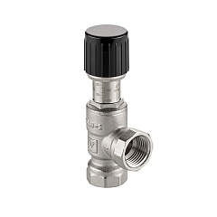 Клапан перепускной VALTEC угловой 1/2 (5-25 кПа) (VT.665.N.0401)