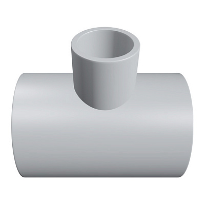 Тройник Thermaflex редукционный для раструбной сварки PB-T25/25/20 Тройник Thermaflex редукционный для раструбной сварки PB-T25/25/20