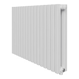 Стальной трубчатый радиатор отопления Royal Thermo Shift Q30 VC2050 - 12 секций RAL9016 (белый)