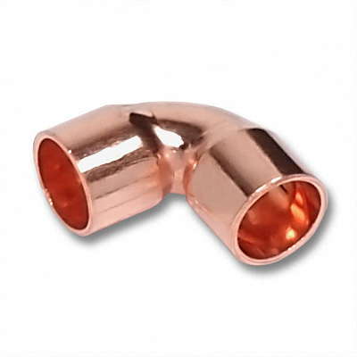 Угол Sanha 5090, 90 гр. ВП-ВП, медь, 15