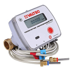 Теплосчётчик ультразвуковой VALTEC TCY-15.15.R.0.00.H, RS-485, 1,5 м3/час (на обратный тр.)
