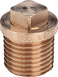 Заглушка Viega модель 3290 3/8 арт. 320096, бронза