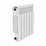 Алюминиевый секционный радиатор отопления SMART Install Easy One 350 / 10 секций