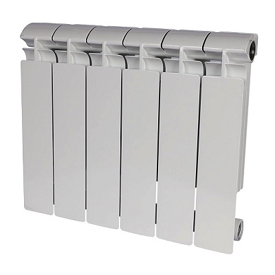 Биметаллический секционный радиатор отопления Stout Alpha 350 / 6 секций Биметаллический секционный радиатор отопления Stout Alpha 350 / 6 секций