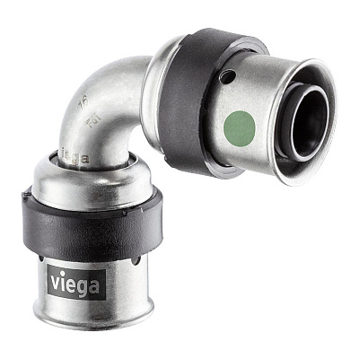 Отвод Viega SmartPress 90 гр. 20, модель 6716 Отвод Viega SmartPress 90 гр. 20, модель 6716
