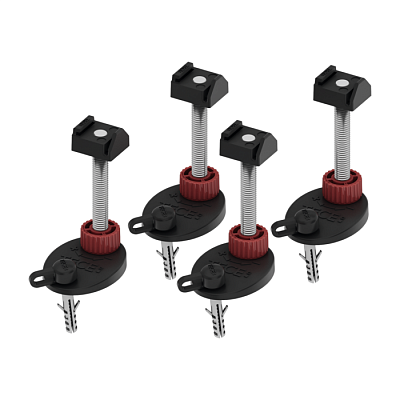 Комплект опор TECE TECEdrainline, 4 x 139 -187 мм