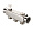 Коллектор VALTEC SQ из нержавеющей стали, шаг 50 мм 1x3/4(Евроконус)x6 (VTc.505.SQ.060506)