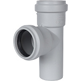 Тройник Stout канализационный бесшумный D 58 x 58 / 87,5 градусов