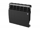 Биметаллический секционный радиатор отопления Royal Thermo BILINER B 350 Чёрный / 6 секций