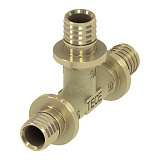 Тройник TECE TECEflex 90 гр. 40 х 40 х 40, латунь