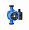 Циркуляционный насос ZOTA RING 32-120 ( 1 скорость) с гайками