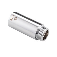 Удлинитель MVI хромированный, резьба ВР-НР 1 x 40 mm, DN25, латунь