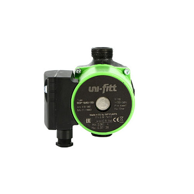 Циркуляционный насос UNI-FITT энергоэффективный ECP 15/60 130 Циркуляционный насос UNI-FITT энергоэффективный ECP 15/60 130