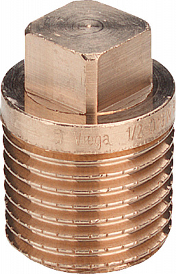 Заглушка Viega R 2 1/2 , бронза, модель 3291