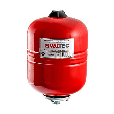 Расширительный бак VALTEC VT.RV.R 8л, для системы отопления