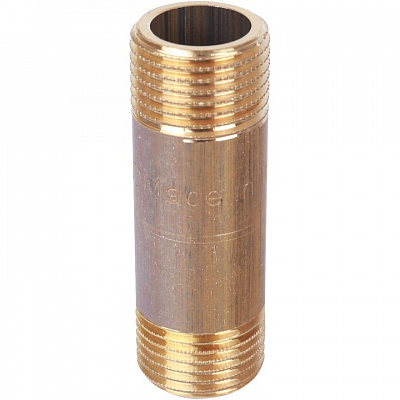Удлинитель Stout 1/2x125мм из латуни, резьба наружная