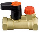 Ручной запорный клапан Danfoss МSV-S Ду25 с внутренней резьбой; со спускным краном 003Z4014