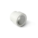 Муфта из полипропилена PRO AQUA PP-R переходная белая (50-20), арт.PA12616008