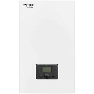 Электрический котёл отопления одноконтурный настенный Stout STATUS 12 кВт (SEB-3101-000012)