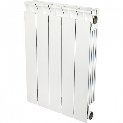 Биметаллический секционный радиатор отопления Stout Style 350 / 10 секций