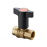 Кран шаровой Oventrop EZB DN 25 PN30 В-В, пластиковая длинная рукоятка